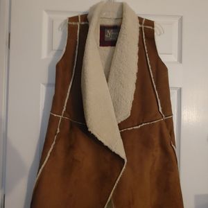 Rustic Sherpa Vest